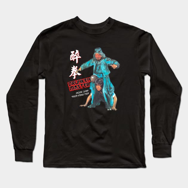 Mod.2 Jackie Chan Drunken Master Long Sleeve T-Shirt by parashop